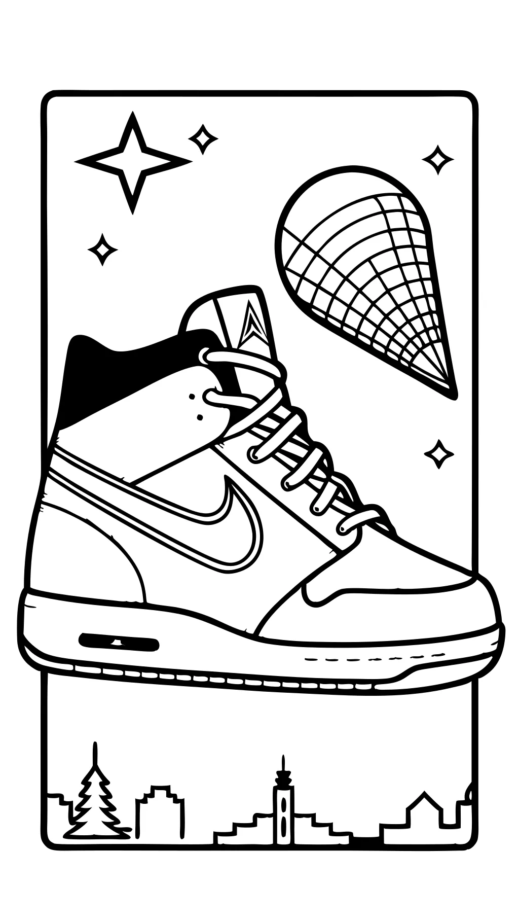 jordan 1 coloring pages